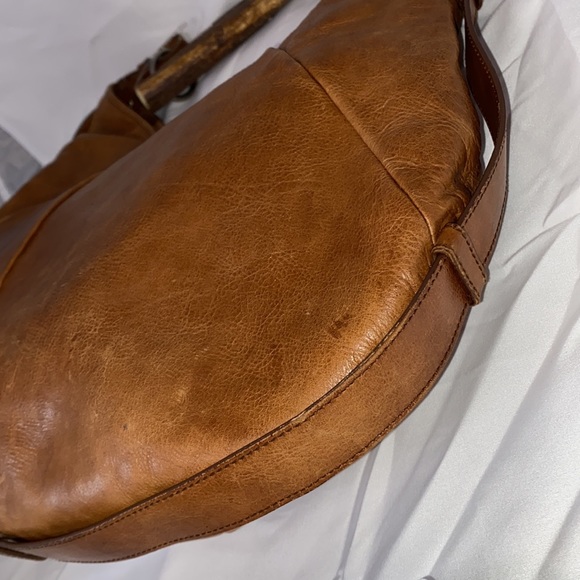 YSL Yves Saint Laurent mombasa brown tusk handle hobo bag - Picture 2 of 16